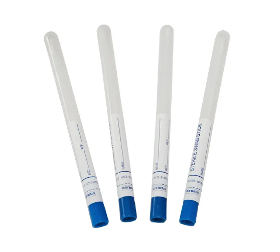 Flocked oropharyngeal swabs